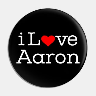 I love Aaron Pin