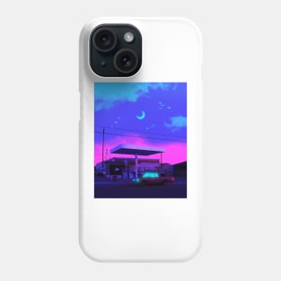 Neon night Phone Case