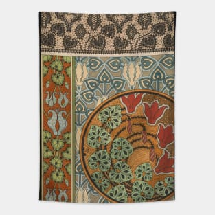 Vintage Flower Design Tapestry