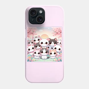 Kawaii Cats Phone Case