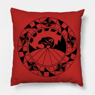 Bear Mandala Pillow