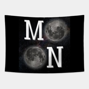 Aesthetic Full Moon Tapestry