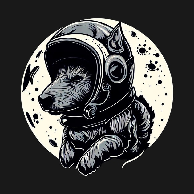 space dog by enzoart11