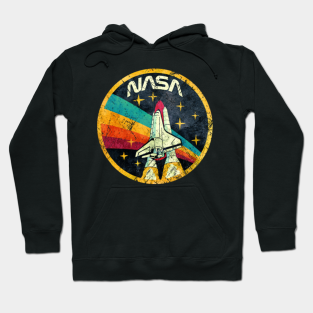 Nasa Blue Logo Women's Hoodie -NASA Designs - eBay