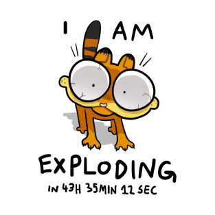 i am exploding (garfield) T-Shirt