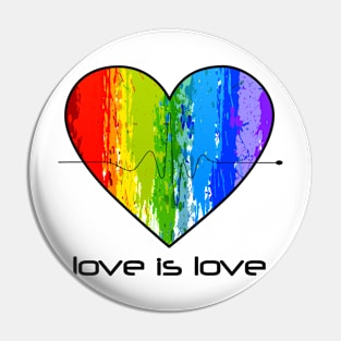 Pulse (Love is Love) Pin