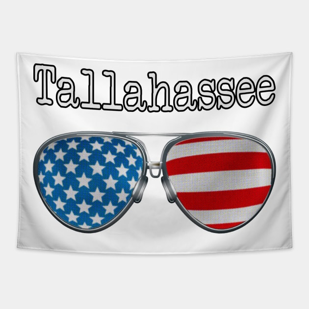 AMERICA PILOT GLASSES TALLAHASSEE Tapestry by SAMELVES