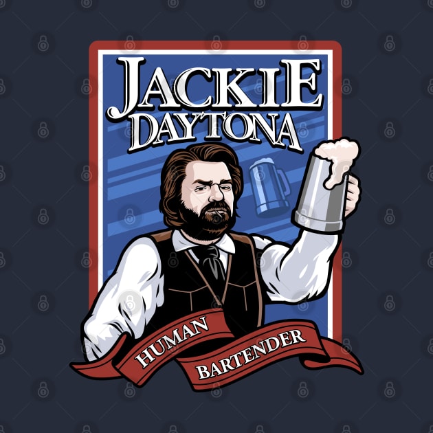 Jackie Daytona- Regular Human Bartender by harebrained