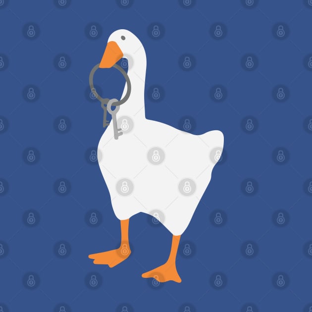 goose with keys by Vicener