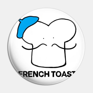 Toast with black lines Pin