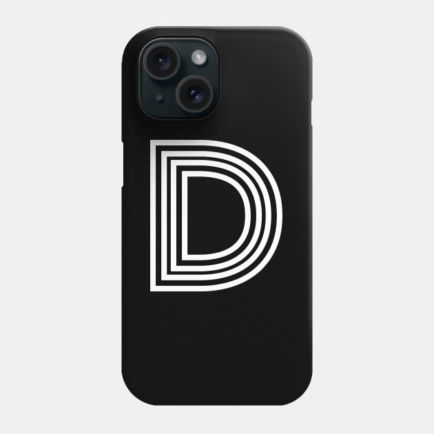 Letter D Phone Case by RaymondWareNYC