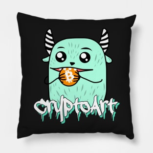 cryptoart Pillow