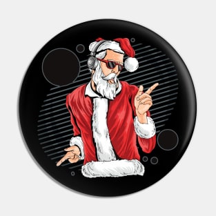 Santa Claus Music Pin