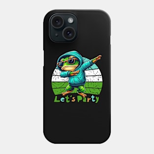 Dabbing Frog - Let's Party Phone Case