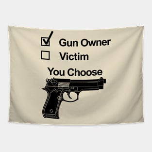 Gun Owner or Victim Tapestry