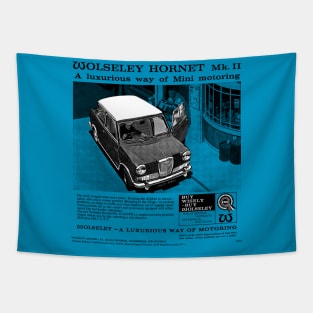 WOLSELEY HORNET - advert Tapestry