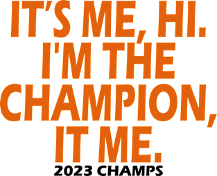 It’s Me Hi I'm The Champion It Me Kids T-Shirt by style flourish