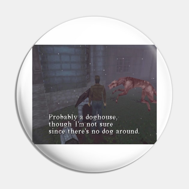 Silent Hill 1 Harry Mason Probably A Doghouse Meme Pin by senaeksi