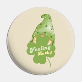 St. Patrick Day Feeling Lucky Pin