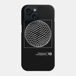 Cosmogramma / Minimalist Graphic Artwork Fan Design Phone Case