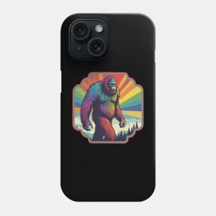 Rainbow Sasquatch Phone Case