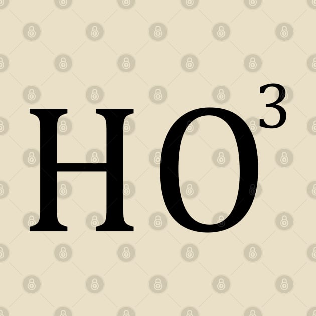 HO^3 Varsity Math Equation College Christmas by CottonGarb