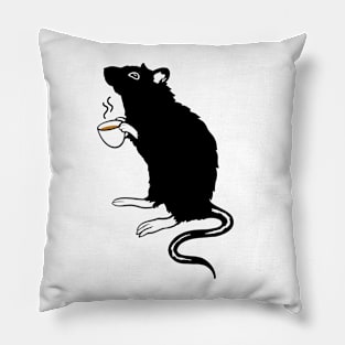 Tea Time with Rat Pillow