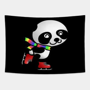 panda, t-shirt, kids, girly, cute, winter Tapestry