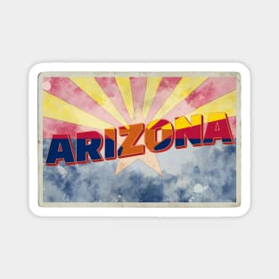 Arizona vintage style retro souvenir Magnet