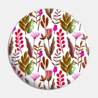 Breeze Flower Pattern Pin