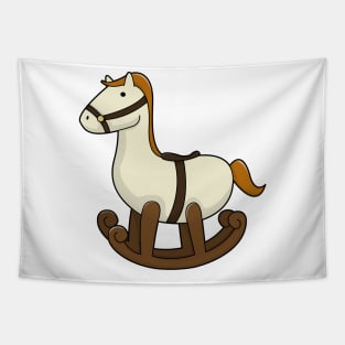 Rocking horse Toy Tapestry