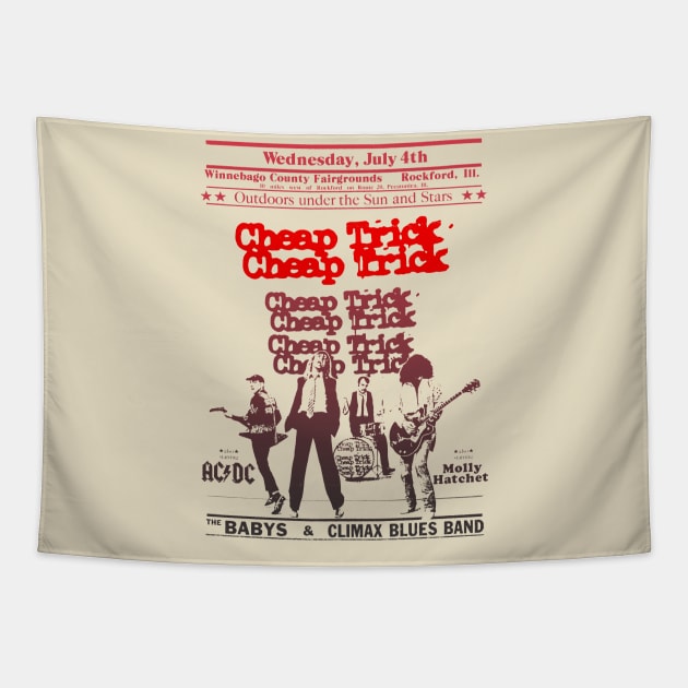 Cheap Trick concert poster