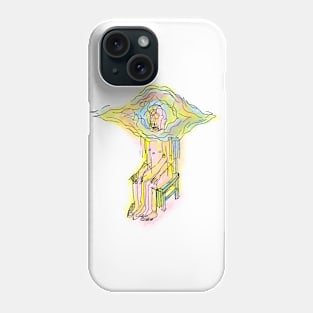 Sitting Again Phone Case