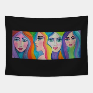 Painted Ladies Tapestry