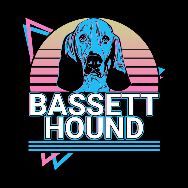 Basset Hound Retro by Alex21