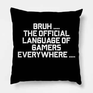 Bruh Tee Pillow