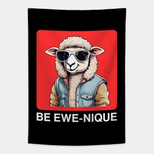 Be Ewe-Nique | Ewe Pun Tapestry