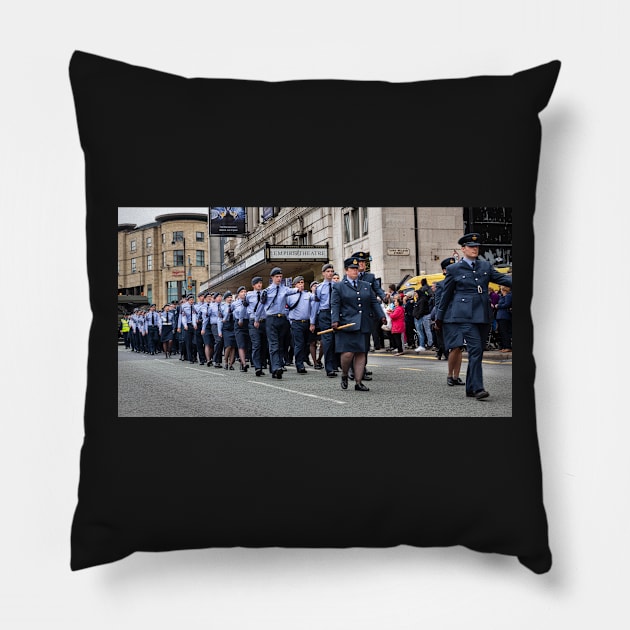 National Armed Forces Day 14 Pillow by jasminewang