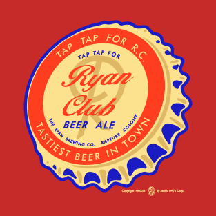 Vintage Ryan Club Ale Bottlecap T-Shirt