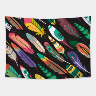 Colorful Oblique Seamless Pattern Tapestry