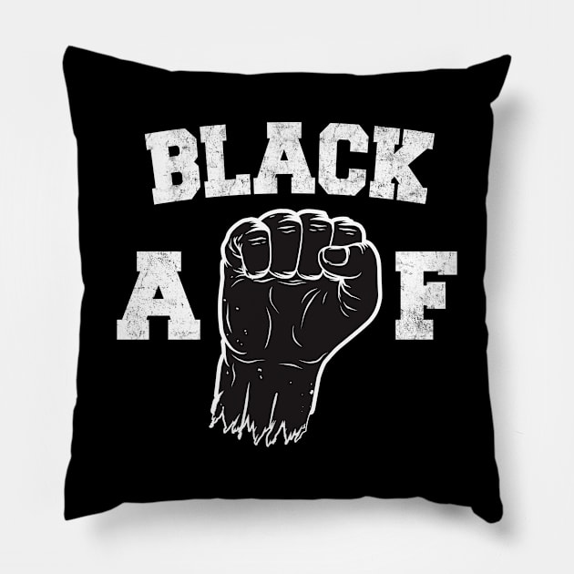 Black AF Pillow by Rebrand