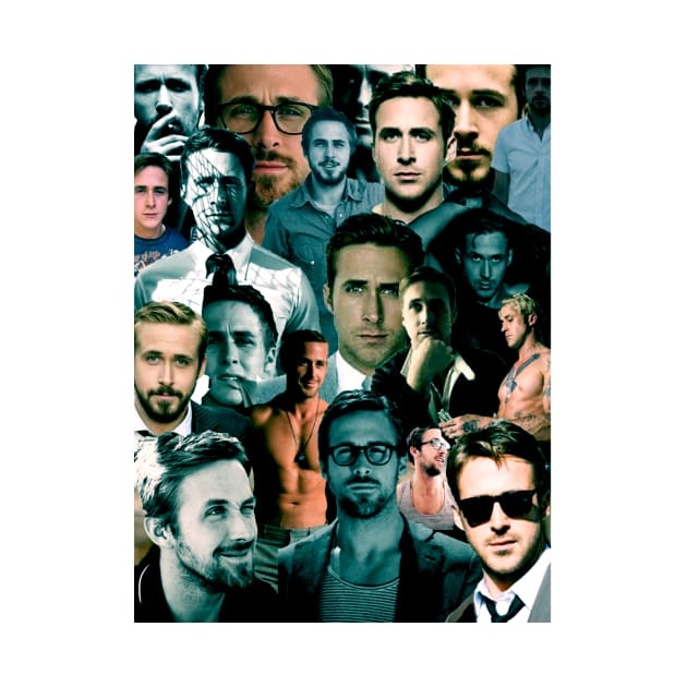 Ryan Gosling Collage by Rolfober