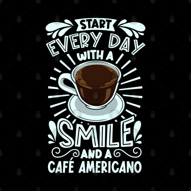 Smile with Café Americano by Modern Medieval Design