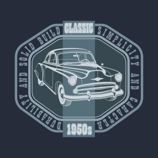 Collectable Cars Classic 1950s Baby Boomers T-Shirt