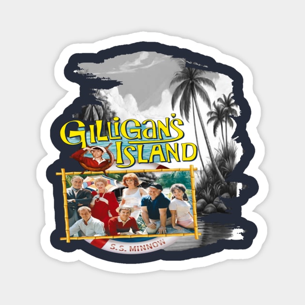 Gilligans Island Magnet by Human light 