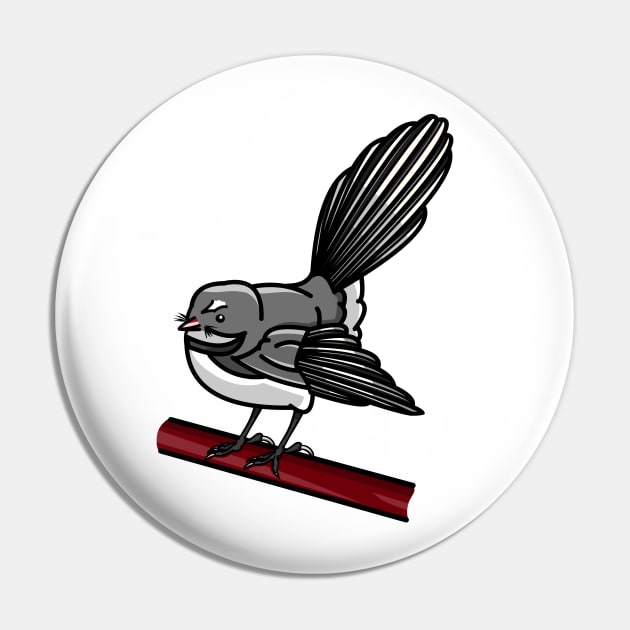 Fantail Pin by mailboxdisco