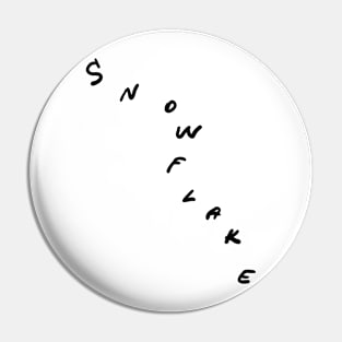 Snowflake Pin