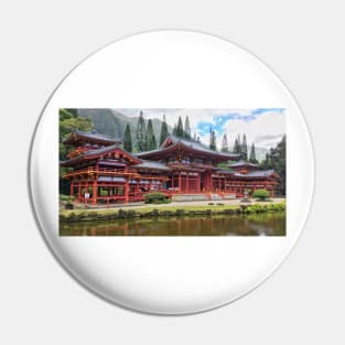 Byodo-in Buddhist Temple Oahu Hawaii Pin