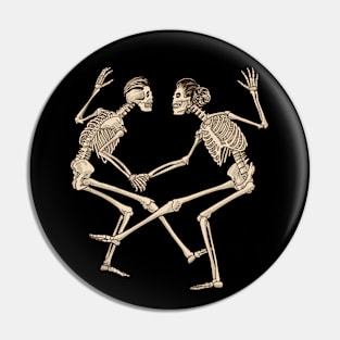 Skeleton Dance Pin