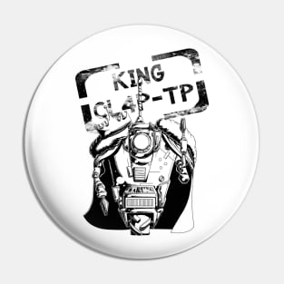 King CL4P-TP (Claptrap) Black and White Pin